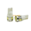 Picture of 12V 3W Pure White T10/194/W5W 6SMD 5630 Car Light Bulb