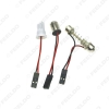 Picture of White 6SMD 5050 3-Chips Car LED Light Panel with T10/BA9S/Festoon Adapters Dome Bulb Lamp