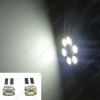 Picture of 1 pcs White T10 6LED 1206 SMD  Wedge Light Bulbs 168 194