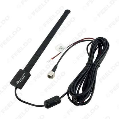 Picture of Waterproof Flexible Car Active F Connector Digital DVB-T Car TV Antenna With Amplifier