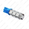 Picture of 1PC Super Bright Car/Auto T10 194 168 W5W 5050 Chip 13SMD Wedge Car LED Light Bulbs 7-Color