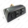 Picture of Universal Car Power Window 8PCs Switches With Holder And Wire Harness