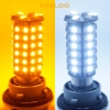 Picture of 1Pcs 1157/BAY15d 120SMD-1210/3528 White/Amber Yellow Dual Color LED Light Bulbs
