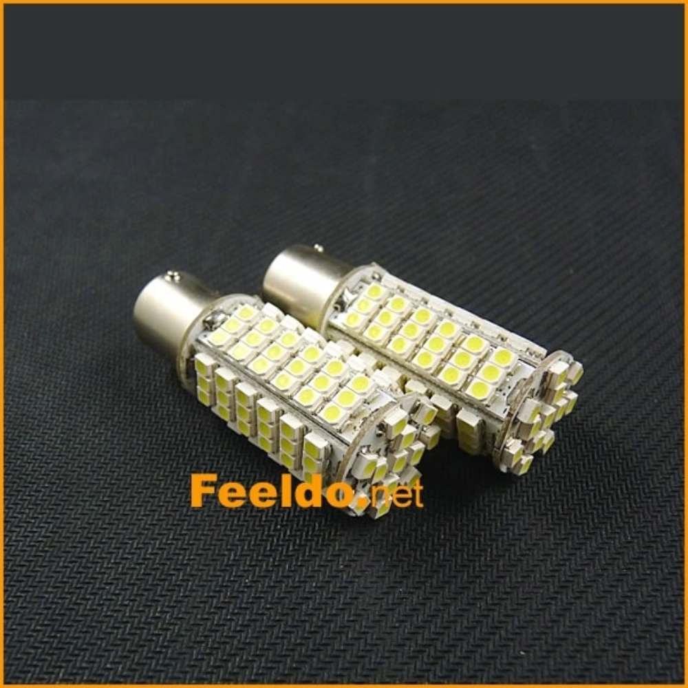 Picture of 1pcs Pure White Car 1156 BA15S 102SMD 3528 Chip Light LED Lamp Turn Signal Lights