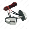 Picture of 1pair Car Universal Chrome Hood Windshield Washer Jet Nozzle Spray With LED Light 6 Colors for Choice