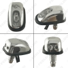 Picture of 1pair Car Universal Chrome Hood Windshield Washer Jet Nozzle Spray With LED Light 6 Colors for Choice