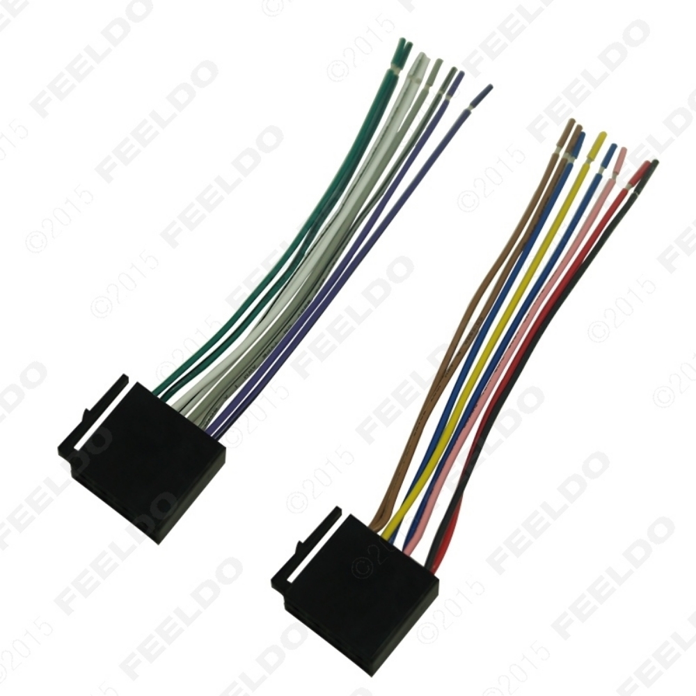 Picture of 1pcs Car Audio Stereo Wiring Harness For Volkswagen/Audi/Mercedes Pluging Into OEM Factory Radio CD (Type2)