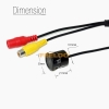 Picture of Car 18.5mm Snap Ring Car Mirror Image RCA Camera