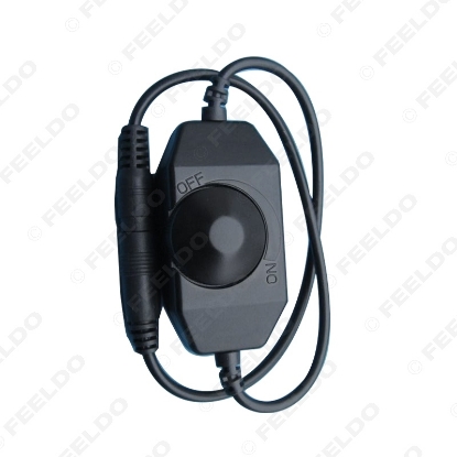 Picture of Car LED Brightness Adjust Switch Dimmer Controller Single Color LED Strip Light DC12V-24V
