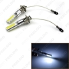 Picture of 1pcs White H3 COB Dual-Side 24SMD 10W Car LED Fog Lights Head Lamp Light Bulb 12V