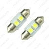 Picture of 1pcs White 31mm 5050 2SMD Interior Car Festoon Dome LED Light Bulb Reading Light