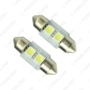 Picture of 1pcs White 31mm 5050 2SMD Interior Car Festoon Dome LED Light Bulb Reading Light