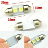 Picture of 1pcs White 31mm 5050 2SMD Interior Car Festoon Dome LED Light Bulb Reading Light