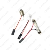 Picture of White 9SMD 5050 3-Chips Car LED Light Dome Panel with T10/BA9S/Festoon Adapters Bulb Lamps