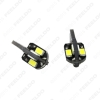 Picture of 1pcs T10 194 168 W5W 5730SMD 8LED Canbus No-Error Car Side Wedge LED Light Bulbs