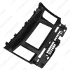 Picture of Black Car 2DIN Refitting DVD Frame DVD Panel Dash Kit Fascia Radio Audio frame for Mitsubishi Fortis and Lancer