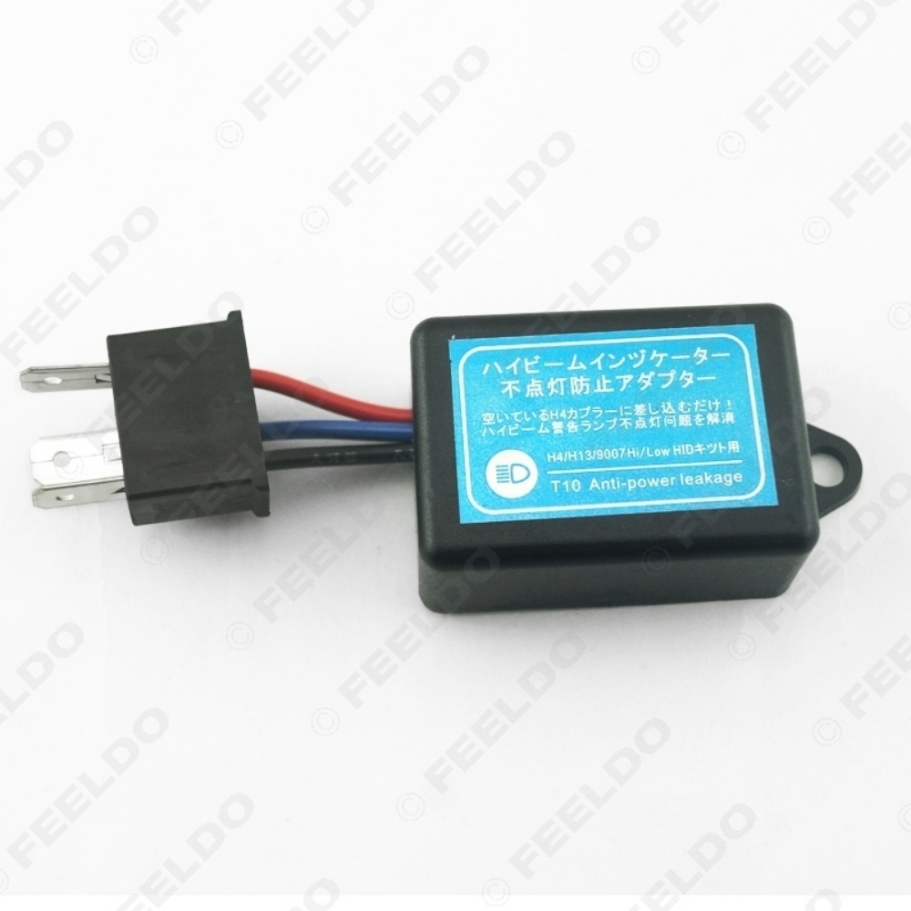 Picture of DC12V Car H4 HID NO Error Warning Canceller Anti-power Leakage Module Load Resistor no Flickering