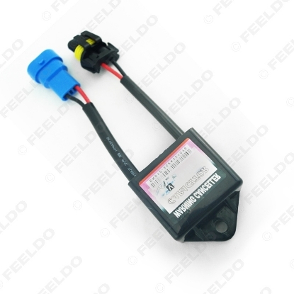 Picture of Car Xenon HID Kit Anti-flicker Error Warning Canceller H1 H3 H4 H7 Capacitors Computer Decoder for C6 VW
