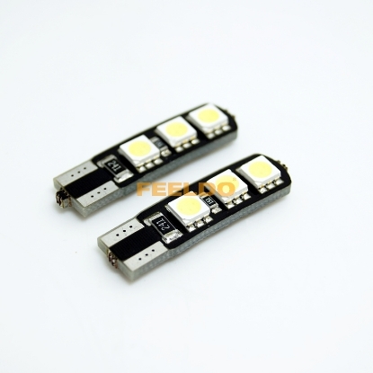 Picture of 1pcs White T10 168 194 5050 6SMD No Error Canbus LED Bulb Lights