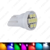 Picture of 1pcs High Power 7-Color T10 194 168 1206 Chip 8SMD Wedge Base Car LED Light Bulbs