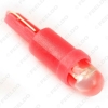 Picture of 1pcs 5-Color T5 74 2721 Car LED Light Convex 1-LED Wedge Base for Dashboards (Gauge bulbs)