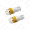 Picture of 1pcs Power White T10 194 168 5730SMD 2Leds Prism Surface Car LED Side light Bulbs
