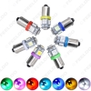 Picture of 1pcs DC12V Auto BA9S 1.2W 5050 5-SMD Car LED Light License Plate LED Lamp 7-Color