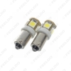 Picture of 1pcs DC12V Auto BA9S 1.2W 5050 5-SMD Car LED Light License Plate LED Lamp 7-Color