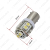Picture of 1pcs BA9S T4W W5W 1210/3528 10SMD Interior Car LED Light License Plate LED Lamp 7-Color