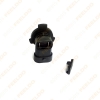 Picture of 2PCS Car 9012/H1R2 LED Bulb Socket Brake Turn Signal Light Harness Wire Plug Connector
