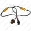 Picture of 1pcs 7443/7444 LED Decoder Car LED Light Error Canceller Adapter Resistor Cable Canbus Function Wire Warning Flashing Canceler