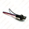Picture of Car 7443/7441/7444 LED Bulb Light Male Socket Plug Adapter With 3-wire Extended Wire