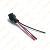 Picture of Car 7443/7441/7444 LED Bulb Light Male Socket Plug Adapter With 3-wire Extended Wire