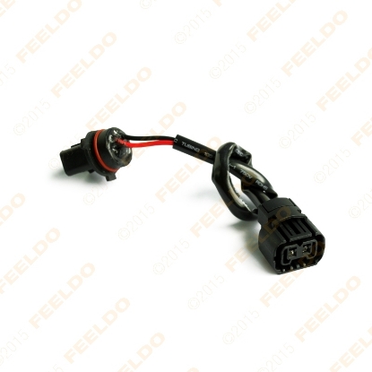 Picture of Car 5202/H16/2504/PSX24W Female Socket Connector Adapter To P13W Male Socket With Wire Harness Cable HID/LED Conversion