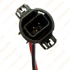 Picture of 1PC H16/5202/2504/PSX24W Bulbs Male Connector For Fog Lights Wiring Pigtail Harness