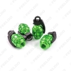 Picture of Grenade-shaped Alloy Valve Caps Bicycle MTB BMX Tire Valve Anti-Dust Covers Top 5-Color  