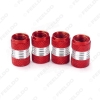 Picture of 1set Aluminum Alloy Car Motorcycle Truck Wheel Tire Valve Stem Caps Dust Covers 7-Color