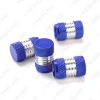 Picture of 1set Aluminum Alloy Car Motorcycle Truck Wheel Tire Valve Stem Caps Dust Covers 7-Color
