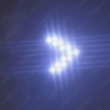 Picture of 1pcs Auto/Car LED Arrow Lights 14-smd Side Mirror Rear Turn Indicator LED Light 5 Colors for Choice