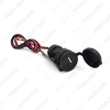 Picture of 1pcs 12V Black Motorcycle Mobile Phone USB Charger Power Adapter Socket Waterproof