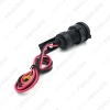 Picture of 1pcs 12V Black Motorcycle Mobile Phone USB Charger Power Adapter Socket Waterproof