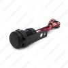 Picture of 1pcs 12V Black Motorcycle Mobile Phone USB Charger Power Adapter Socket Waterproof