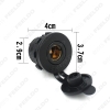 Picture of 1pcs 12V-24V 300W Car Cigarette Lighter Outlet Motorcycle Used Model A for Europe