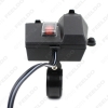 Picture of 1pcs Intelligent waterproof 5 V / 2.1A Dual USB output motorcycle handlebar clamp Power Adapter Charger with USB charging socket cigarette