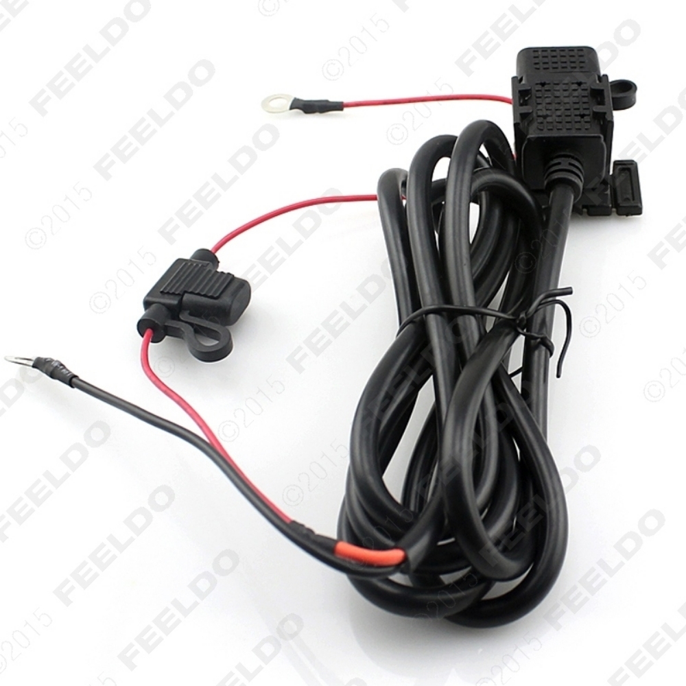 Picture of Motorcycle Bike USB Power Supply Port Socket Charger for Cell Phone 12V/24V