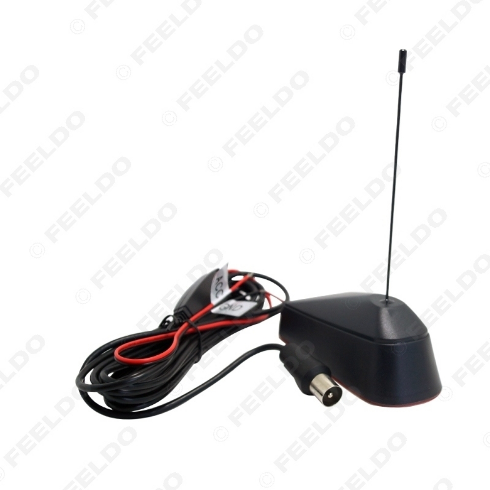 Picture of Car IEC Connector Active TV Antenna Aerial With Built-in Amplifier
