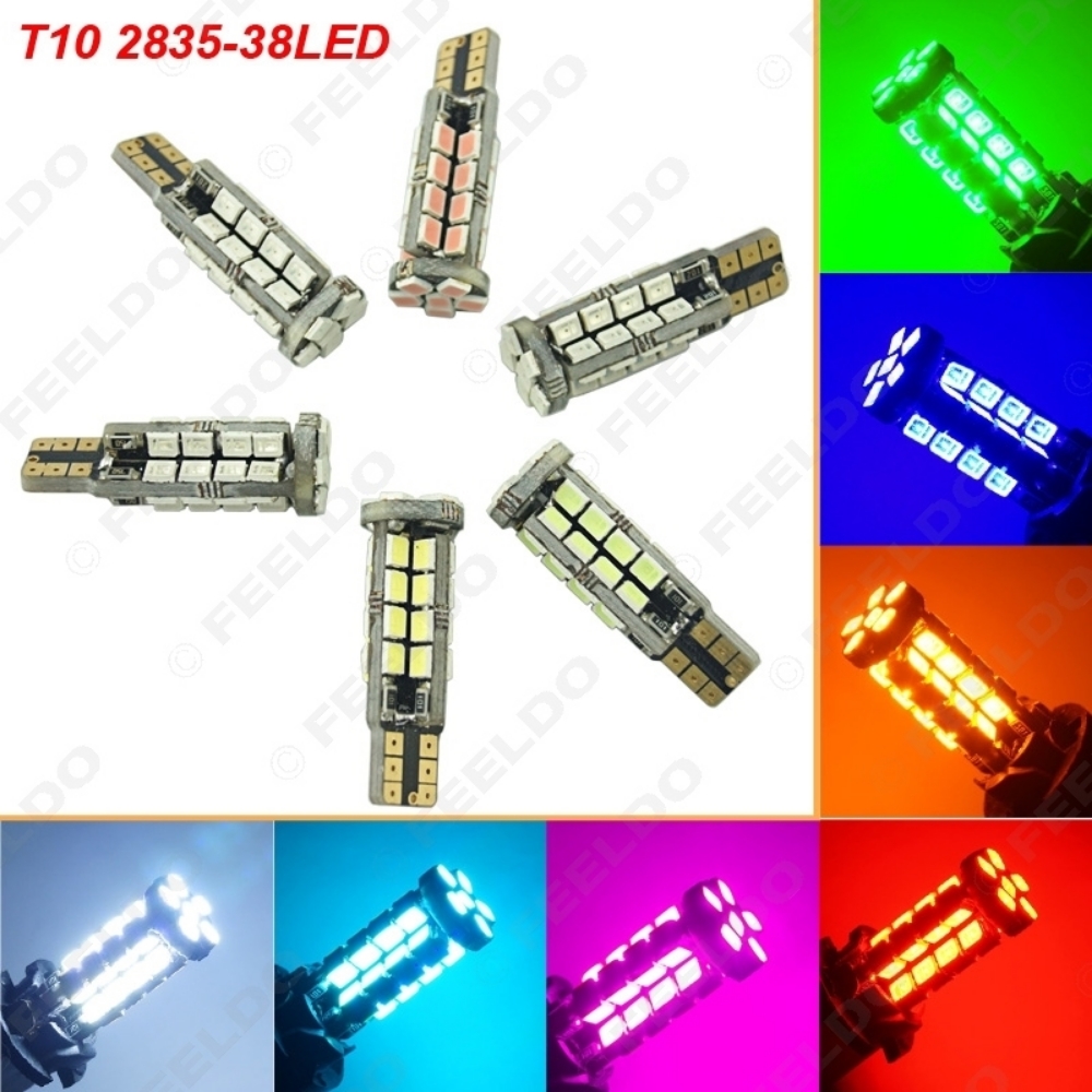Picture of 1pcs 7-Color T10 2835 30SMD Canbus Error Free Car LED Indicator Door Side Marker Light