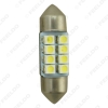 Picture of 1pcs White 31mm/36mm/39mm/41mm 1210/3528 8SMD Car Interior Light Festoon Dome LED Bulb