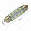 Picture of 1pcs White 31mm/36mm/39mm/41mm 1210/3528 8SMD Car Interior Light Festoon Dome LED Bulb