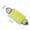 Picture of 1PC White 31mm/36mm/39mm/41mm COB 12SMD 12LED 1.5W Car Festoon LED Bulb Interior Dome Light